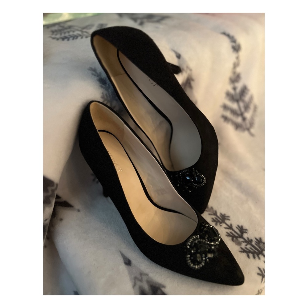 Nine West Tatiana Stiletto Pointy Toe Dress Pumps size 9.5.